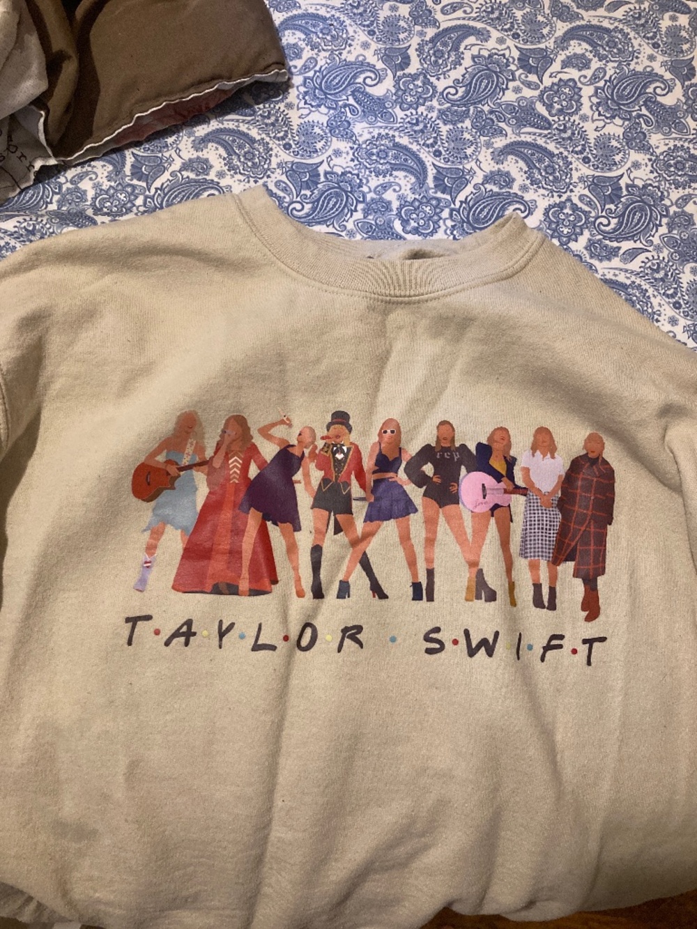 Beige Taylor Swift Sweater